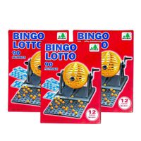 PACK 3 BINGO LOTTO FAMILIAR – JUEGO DE MESA
