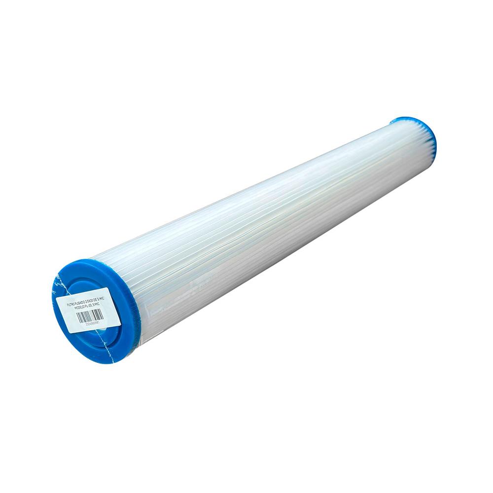 Filtro sedimento plisado 2.5X20  5 MIC MODEL PL-20 5 MIC