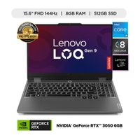LOQ GAMING - i5-12450HX - 8GB DRR5 - 512GB M.2 - POTENCIA EXTREMA RTX 3050