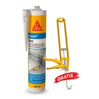 Silicona para piscinas Sikasil Pool transparente x 300ml más Aplicador