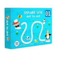 LIBRO DE TRAZOS REUTILIZABLE PINGÜINO