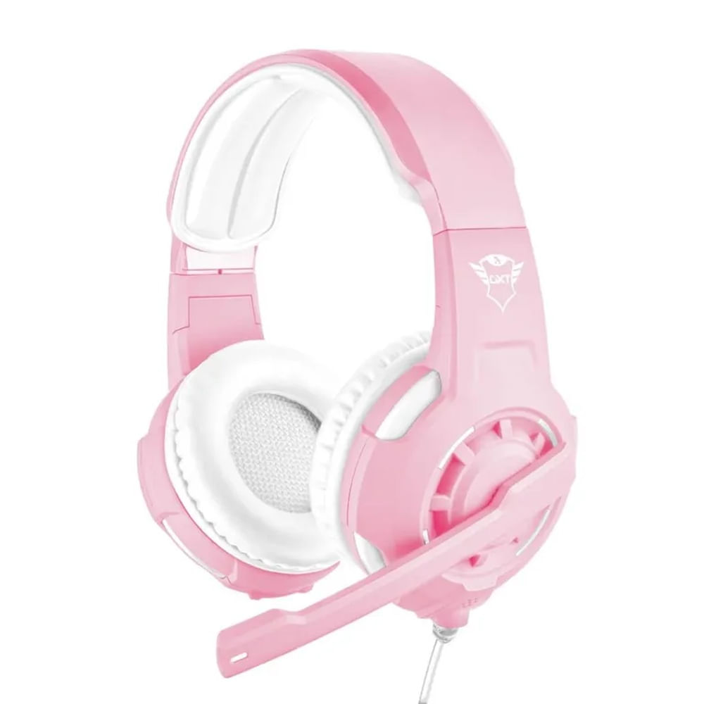Audífonos Gamer Rosado Trust Radius GXT411p