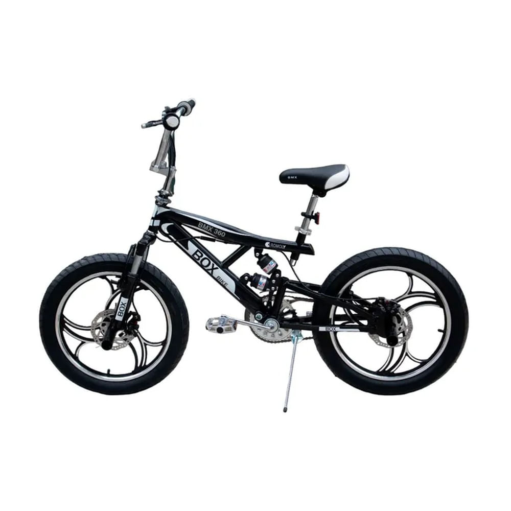 Bicicleta BMX con Suspensiones Aro 20 - Negro