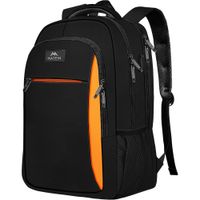 MOCHILA MATEIN 15.6'' / 40 CM | BLACK / ORANGE