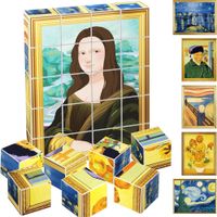 CUBOS MAGNÉTICOS ARTE 20 PIEZAS PICASSOTILES