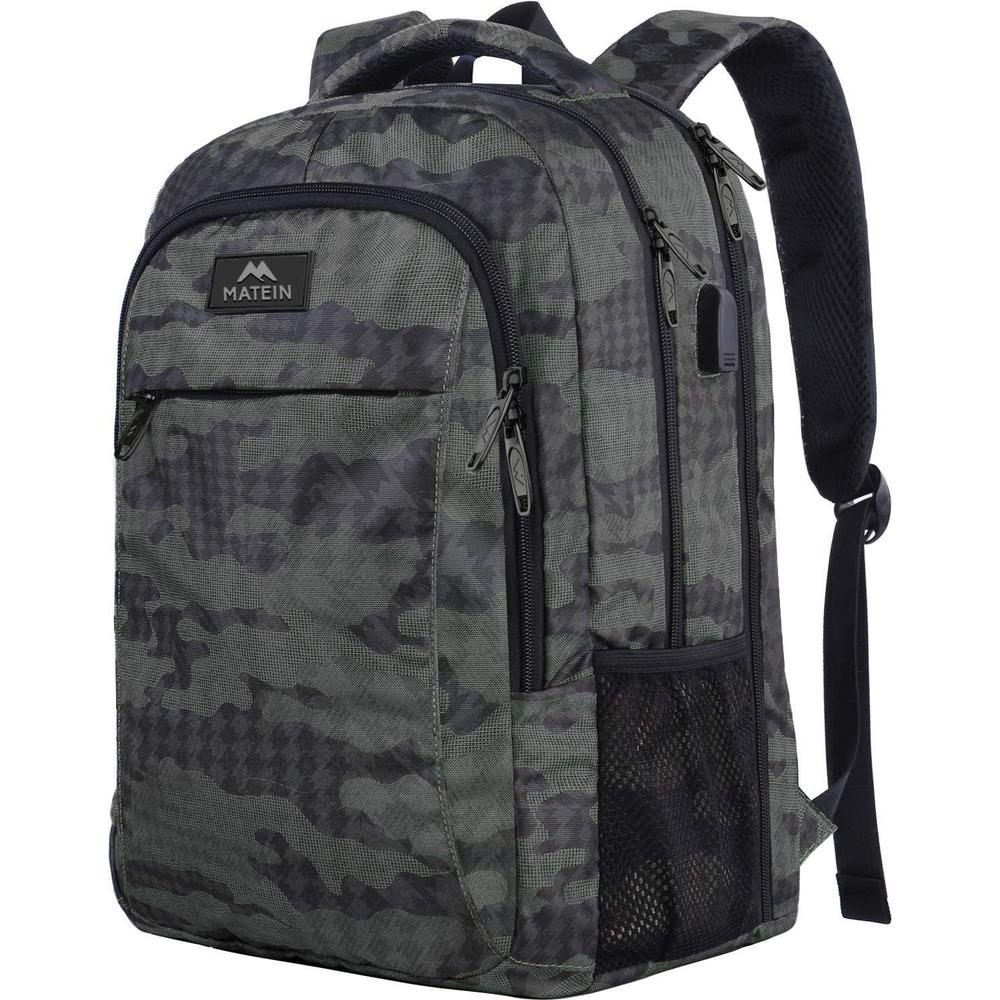 MOCHILA MATEIN 17'' / 43 CM | CAMO GREY