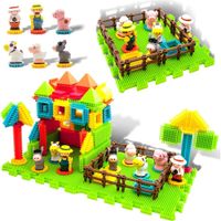 BLOQUES CONSTRUCCIÓN ERIZO GRANJA PTB100 PICASSOTILES