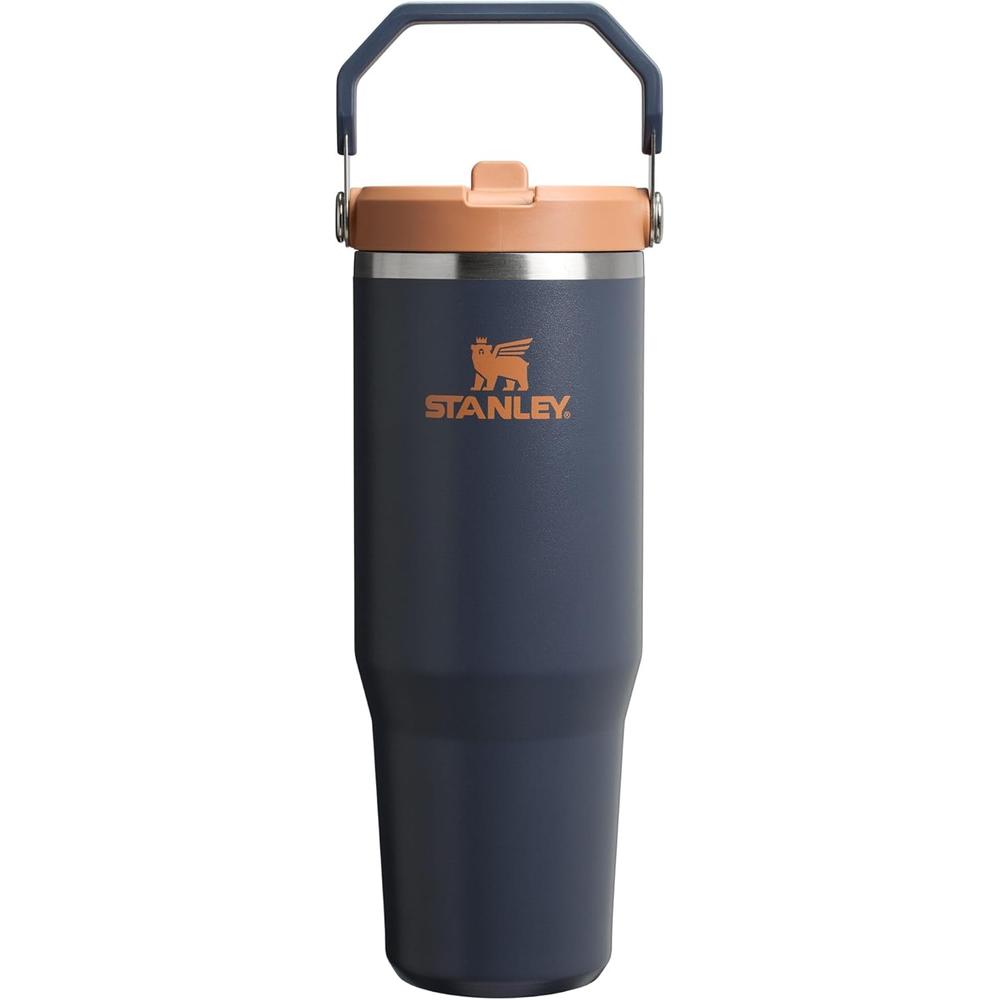 STANLEY ICEFLOW 2.0 FLIP STRAW TUMBLER WITH HANDLE 30 OZ / 887 ML | AZUL OSCURO