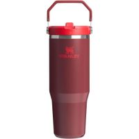 STANLEY ICEFLOW 2.0 FLIP STRAW TUMBLER WITH HANDLE 30 OZ / 887 ML | ROJO OSCURO