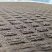 TAPETE DE ENTRADA AQUAMAT 0.60 x 0.40 - MARRON