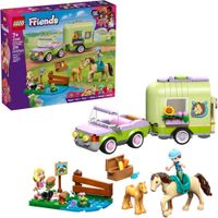 LEGO FRIENDS REMOLQUE DE CABALLO Y POTRO BEBÉ 42695