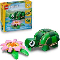 LEGO CREATOR 3 EN 1 TORTUGA CON NENÚFAR 31377