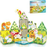 BLOQUES MAGNÉTICOS ANIMALES GRANJA PTQ27 PICASSOTILES