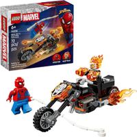 LEGO MARVEL SPIDER-MAN VS GHOST RIDER MOTO 76335