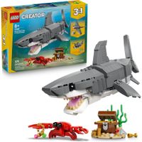 LEGO CREATOR TIBURÓN FEROZ CON COFRE DEL TESORO 31381