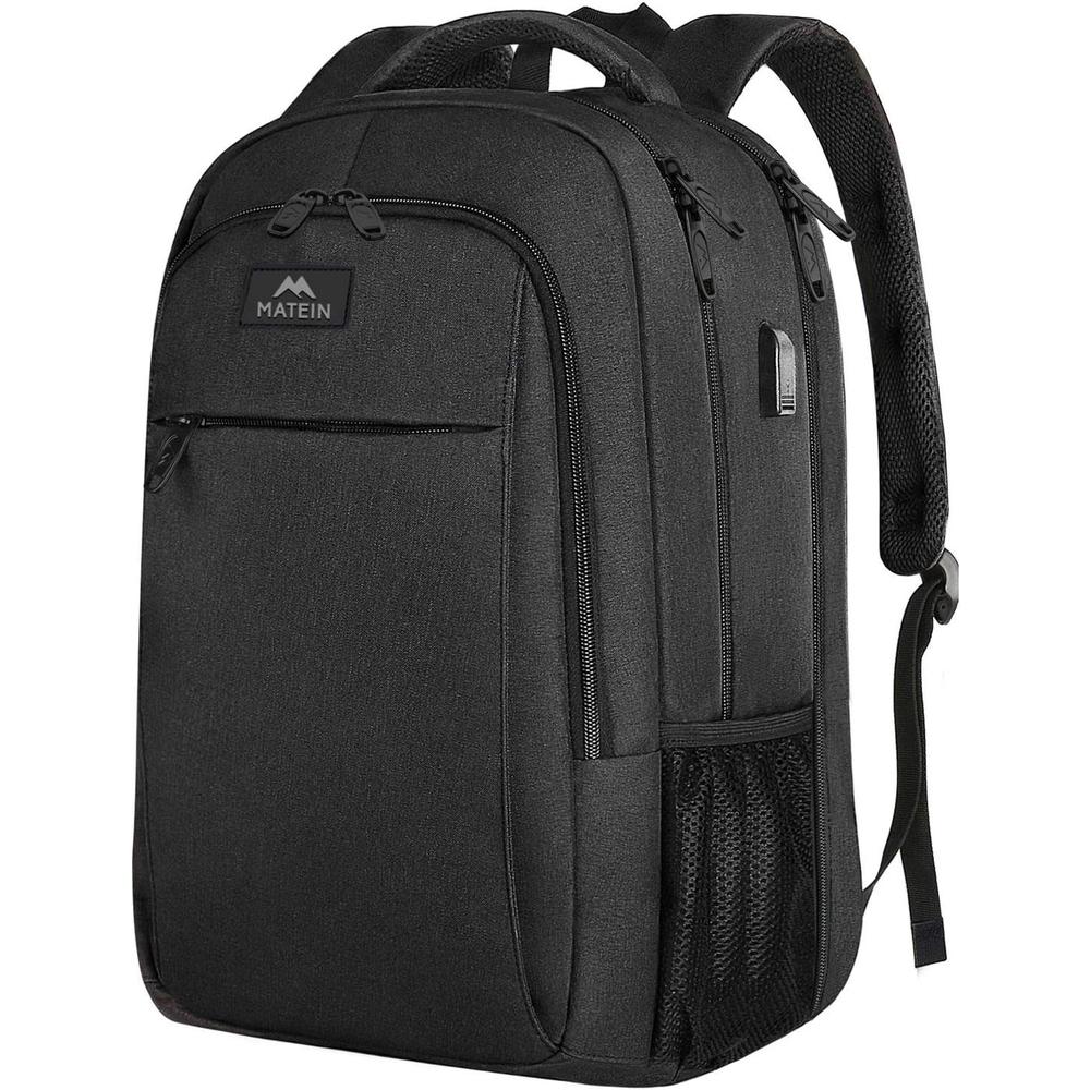MOCHILA MATEIN 17'' / 43 CM | NEGRO
