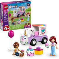LEGO FRIENDS COCHE DE REPARTO DE PASTELES DE UNICORNIO 42675