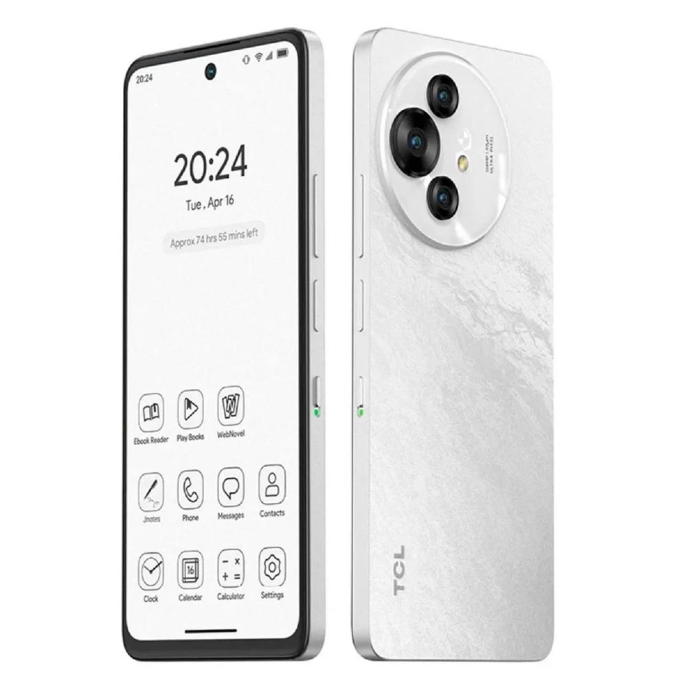 Celular TCL 50 Pro NXTPAPER 5G 512GB 8GB RAM cámara trasera 108MP y frontal 32MP 6.8 blanco