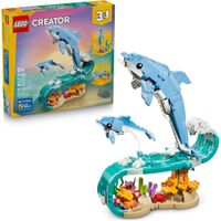 LEGO CREATOR 3 EN 1 ANIMALES MARINOS HERMOSOS DELFINES 31385