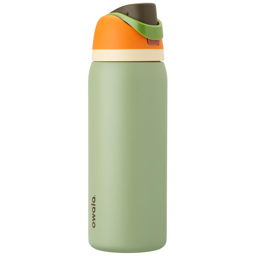 OWALA BOTELLA FREESIP TÉRMICA DE ACERO INOXIDABLE 32 OZ / 946 ML | MILITAR
