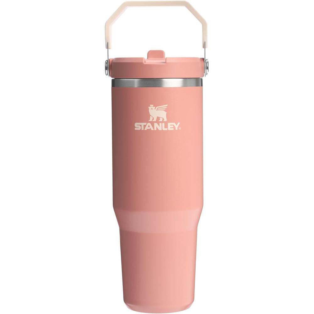 STANLEY ICEFLOW 2.0 FLIP STRAW TUMBLER WITH HANDLE 30 OZ / 887 ML | ROSADO MATE
