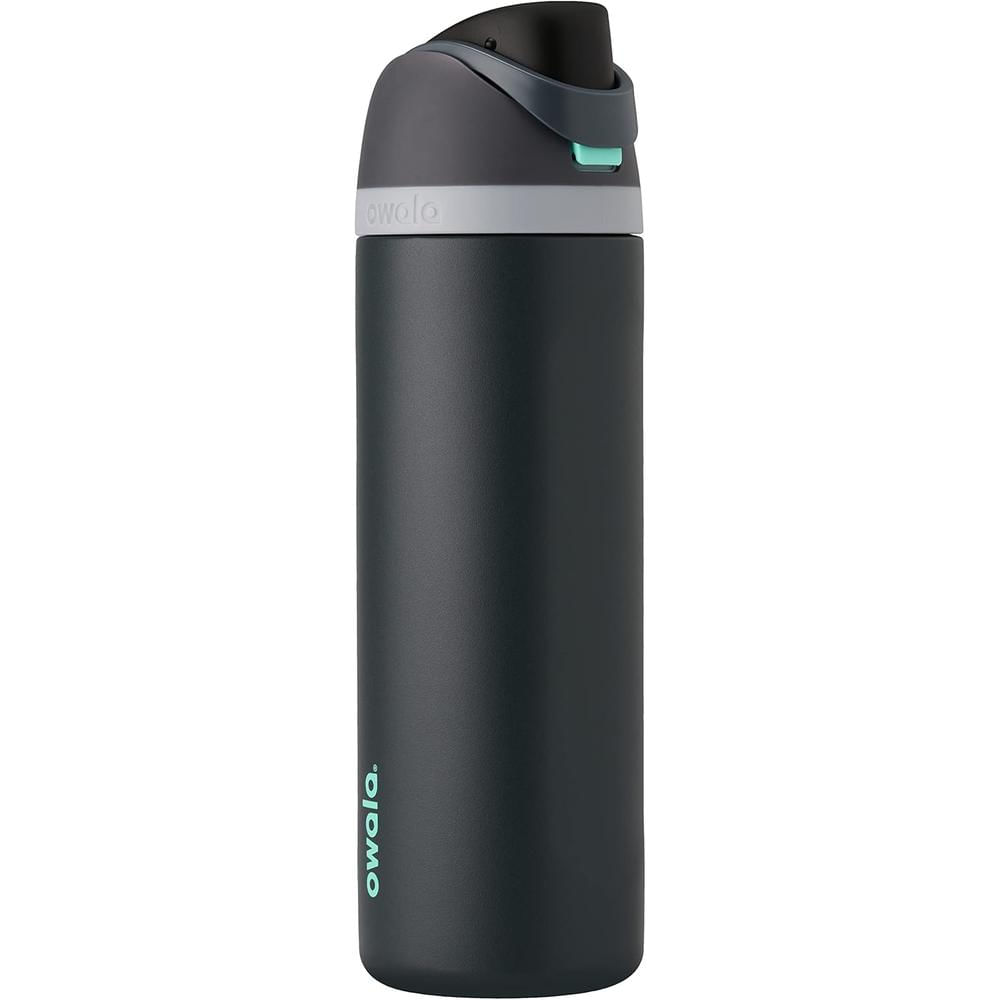 OWALA BOTELLA FREESIP TÉRMICA DE ACERO INOXIDABLE 32 OZ / 946 ML | NEGRO