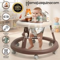 Andador con Tablero Didáctico NUTTY II Edición Especial Brown