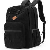 MOCHILA ZORFIN 16.5'' / 42 CM | BLACK CORDUROY