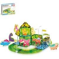PISTA CARRERAS DINOSAURIOS PTR02 CON AUTOS PICASSOTILES
