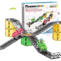 PISTA CARRERAS MAGNÉTICA PTR05 CON AUTOS PICASSOTILES