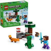 LEGO MINECRAFT AVENTURA EN LA TAIGA DE STEVE 21583