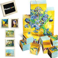 CUBOS MAGNÉTICOS PINTURAS FAMOSAS PICASSOTILES