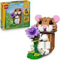 LEGO CREATOR 3 EN 1 SIMPÁTICO HÁMSTER CON FLOR 31376