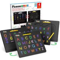 PIZARRA MAGNÉTICA 4 EN 1 PTB06 PACK 2 PICASSOTILES