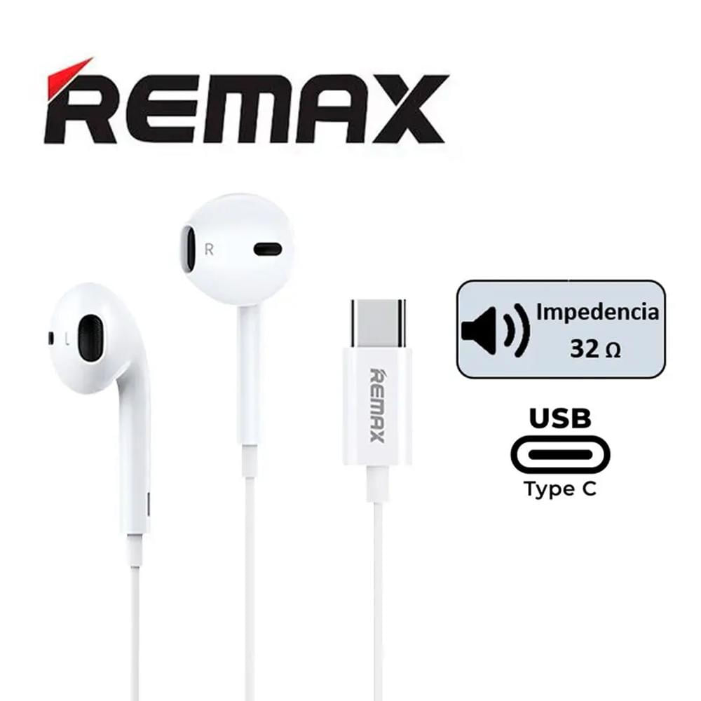AUDIFONOS REMAX RM-702A TIPO-C BLANCO