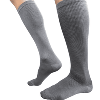 Medias de Compresion 8-12mmHg L-XL Gris