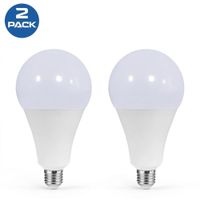 Pack 2 Focos LED 24W Luz Blanca ExtraLED E27 6500K Bajo Consumo