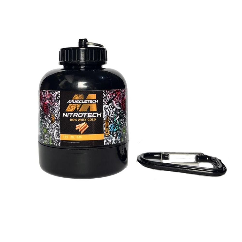 PORTA PROTEINA NITRO TECH 100 WHEY GOLD CHURRO - PORTASUPLEMENTOS