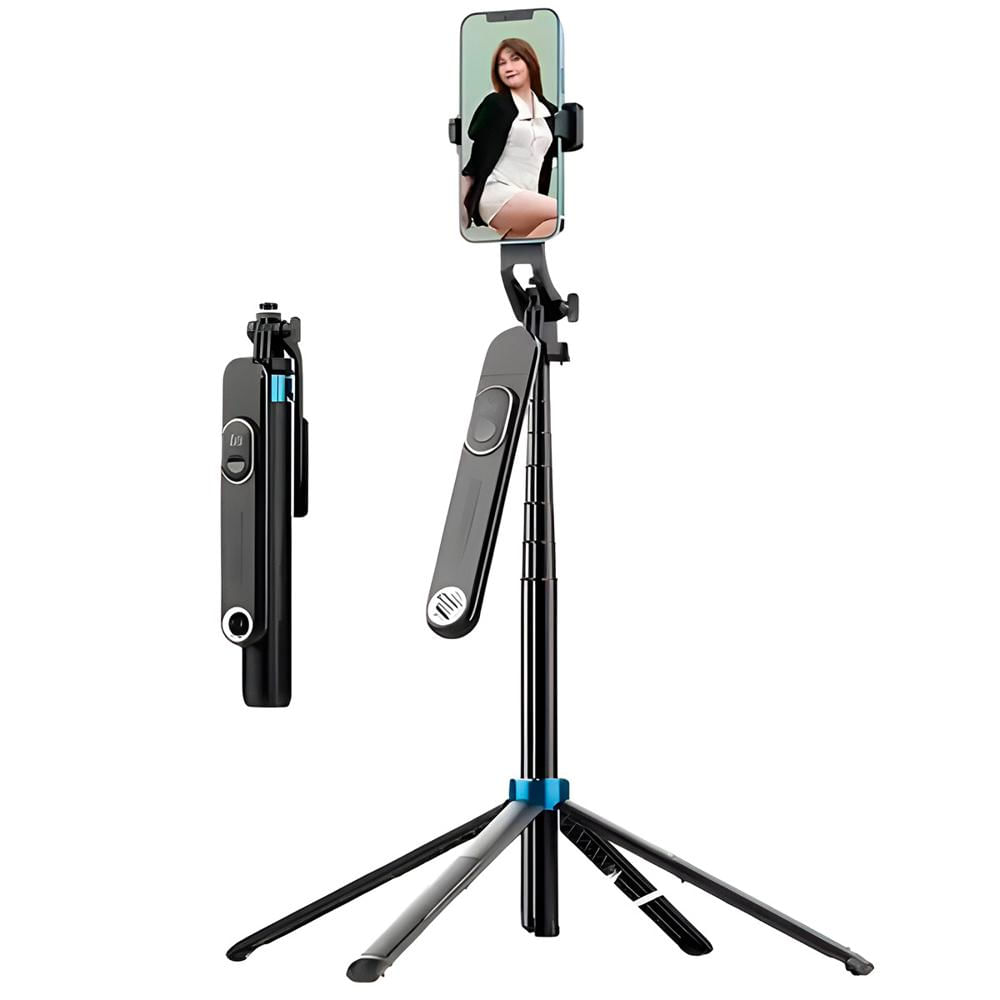 Palo Selfie Stick P515 160CM Con Bluetooth Para Celular y GoPro