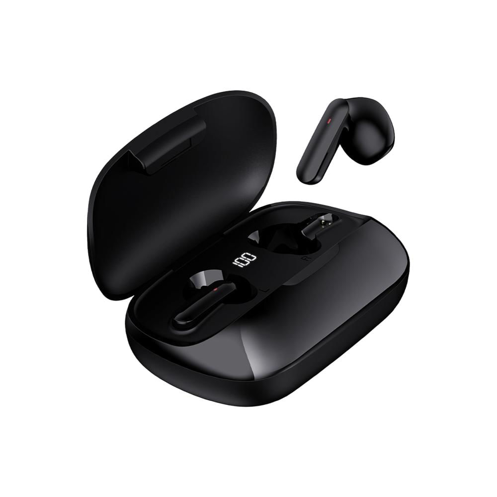 Audífonos Bluetooth MOVISUN Earbox Super 67Hrs Negro