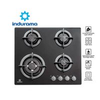 Encimera Indurama Multigas EGI-604VDNEG 4 Quemadores