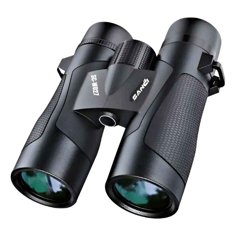 Binoculares Profesionales 1000m 10x42 Ajuste Dioptrías Bak4 Negro