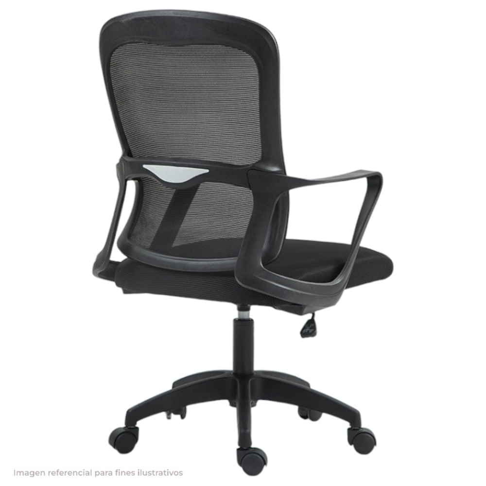 Silla Ergonómica con Malla Transpirable Negro