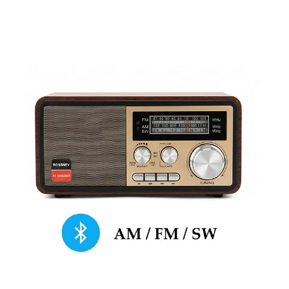 Radio Portatil AM FM Retro Vintage Parlante Bluetooth2