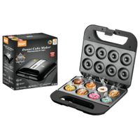 Máquina de donas Raf 595 para 8 donas mini color negro