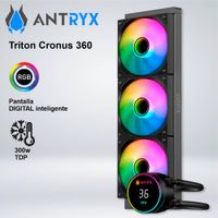 SISTEMA DE ENFRIAMIENTO LIQUIDO ANTRYX TRITON CRONUS 360 BLACK ARGB