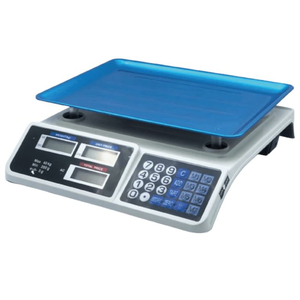 Balanza Digital Recargable De Mercado Hasta 40kg