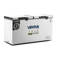 Congeladora Ventus Ctd-420 420L Acero Inoxidable Blanco