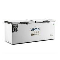 Congeladora Ventus Ctd-750 750L Acero Inoxidable Blanco