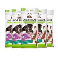 SNACK PARA PERRO HOWBONE LECHE DE CABRA Y CAMOTE PACK X6